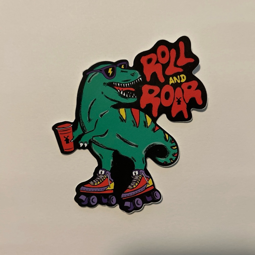 Dutch Bros Sticker Roll & Roar August 2024 Coffee Lovers Limited Edition